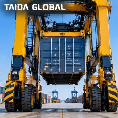 40 t Hybrid Container Straddle Carrier