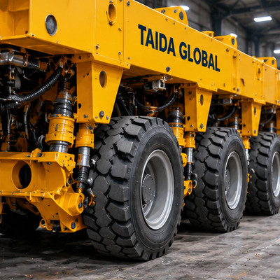 6-Axle-Line Self-Propelled Modular Transporter