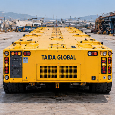6-Axle-Line Self-Propelled Modular Transporter