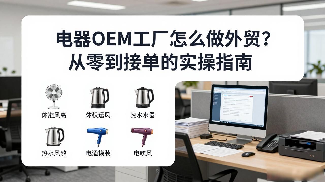 电器OEM工厂怎么做外贸_电器外贸好做吗_电器外贸市场怎么样