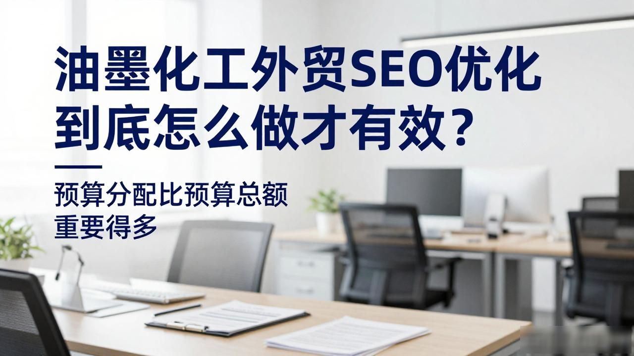 油墨销售_油墨销售渠道_油墨化工外贸SEO优化