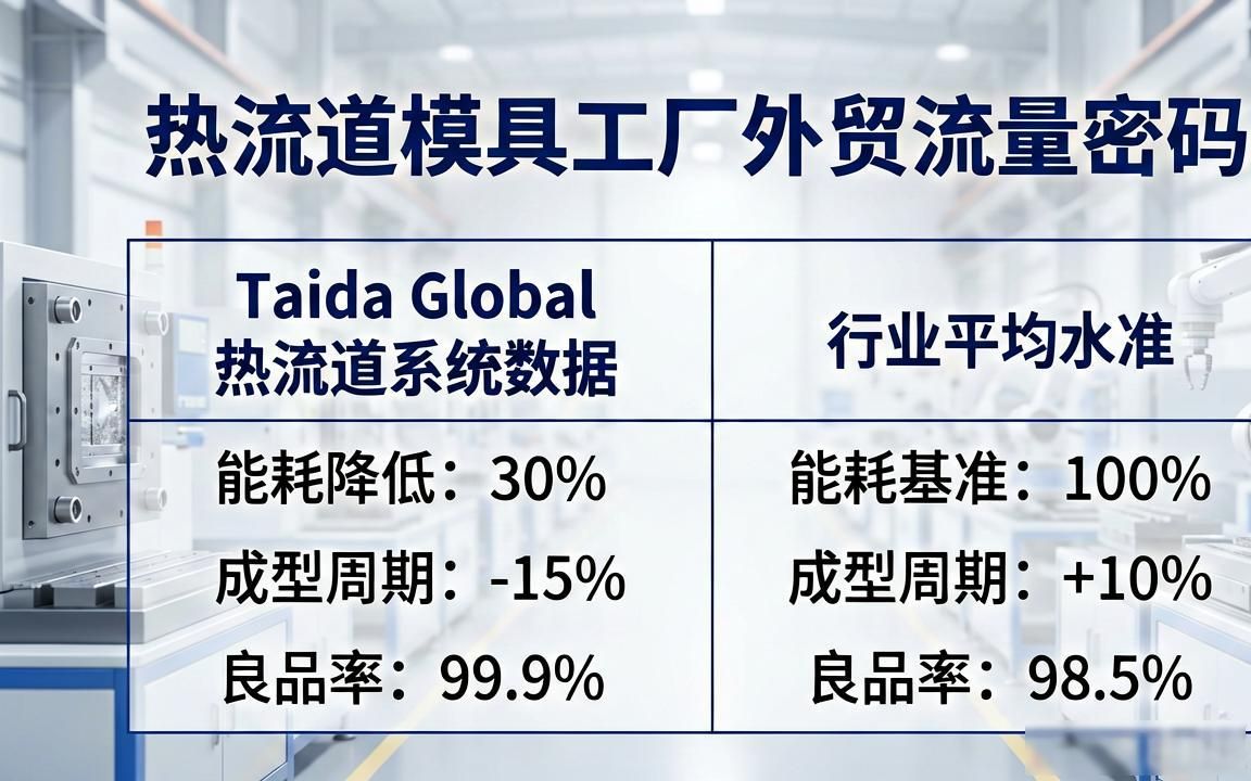 热流道模具工厂外贸SEO获客