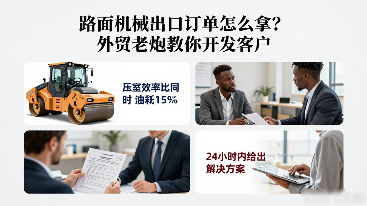 路面机械出口订单开发_路面抛丸机润方机械品牌gyc_水泥混凝土路面施工与施工机械