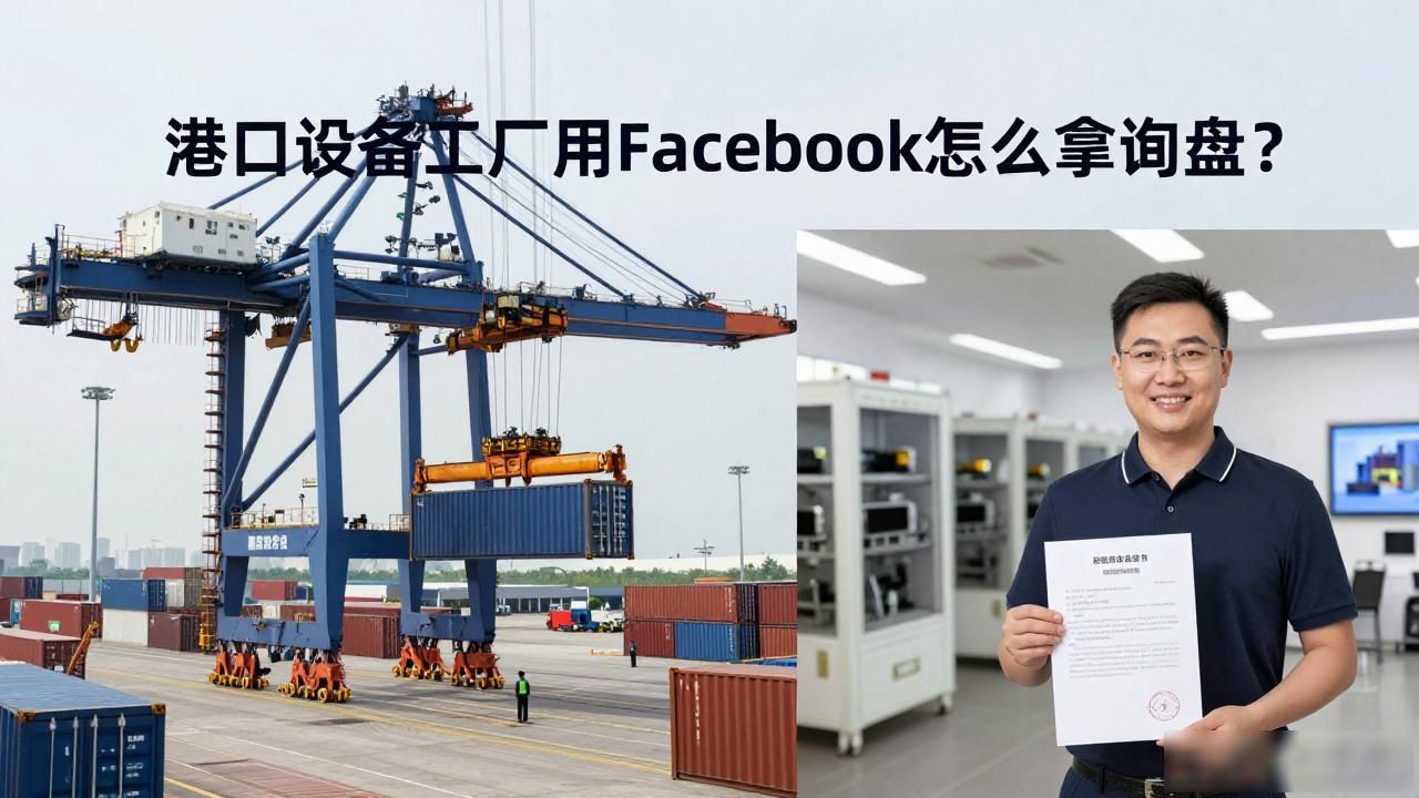 港口设备网_港口设备工厂Facebook主页如何获取B2B询盘_港口设备工厂Facebook主页如何获取B2B询盘