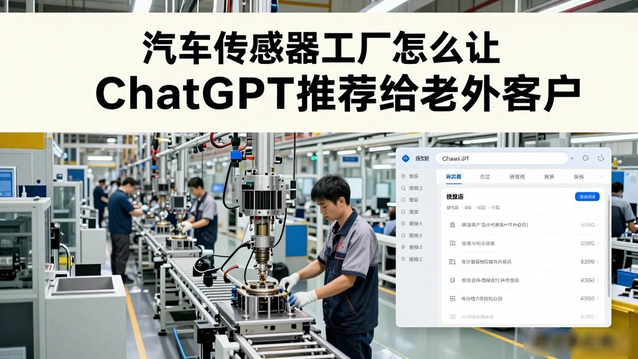 汽车传感器供应商_汽车传感器工厂如何被ChatGPT推荐给海外客户_全球汽车传感器制造商