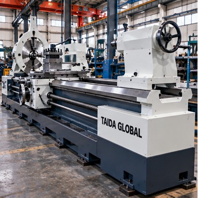 重型卧式普通车床｜矿山大型轴和钢辊｜按工艺参数选型｜TAIDA GLOBAL数控机床采购