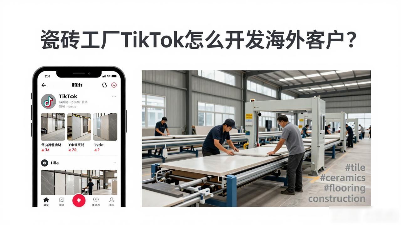 瓷砖工厂TikTok怎么开发海外客户_国外瓷砖店_瓷砖出口美国需要什么认证