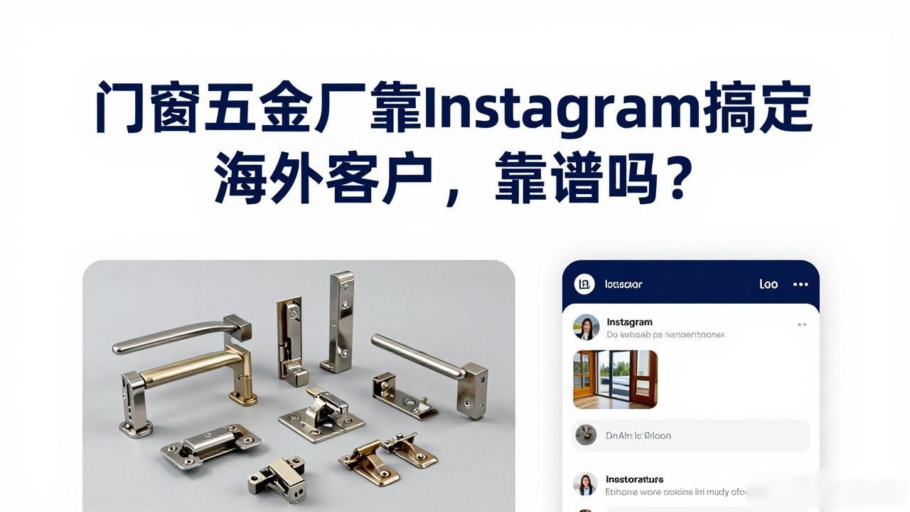 门窗五金件进口_国外门窗五金配件品牌_门窗五金厂Instagram怎么开发海外客户