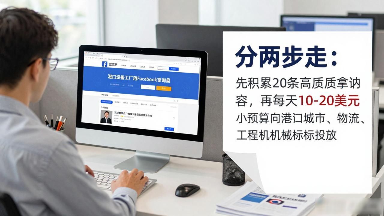 港口设备工厂Facebook主页如何获取B2B询盘_港口设备工厂Facebook主页如何获取B2B询盘_港口设备网