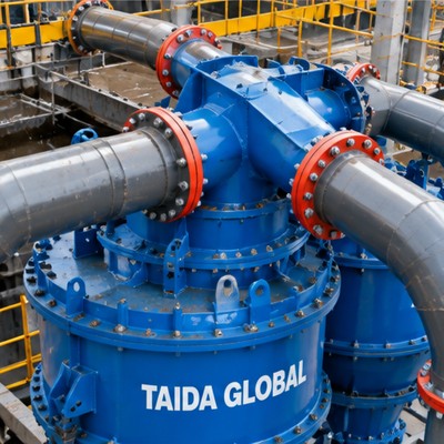 Two Product Dense Medium Cyclone