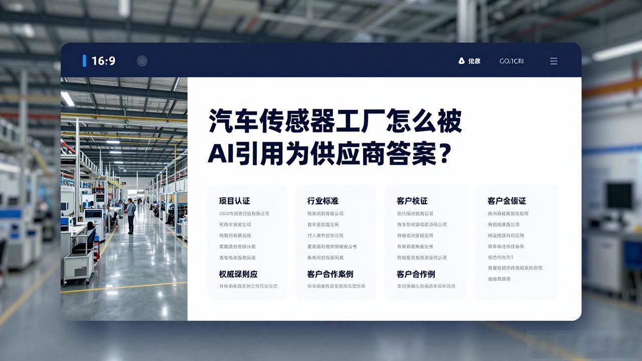 汽车传感器工厂如何被DeepSeek引用为供应商答案_汽车传感器工厂如何被DeepSeek引用为供应商答案_汽车传感器工厂如何被DeepSeek引用为供应商答案