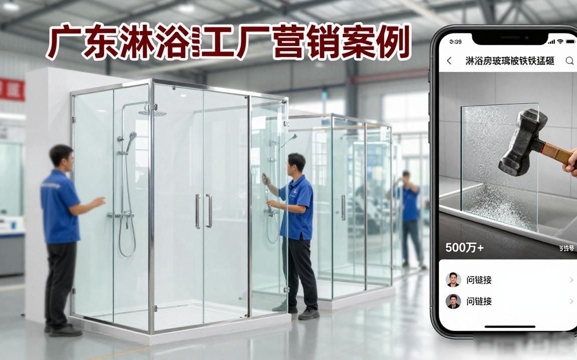 淋浴房工厂TikTok海外短视频获客代运营
