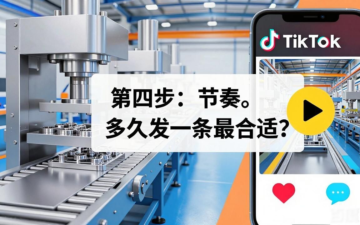 冲压件工厂工厂TikTok海外账号怎么运营