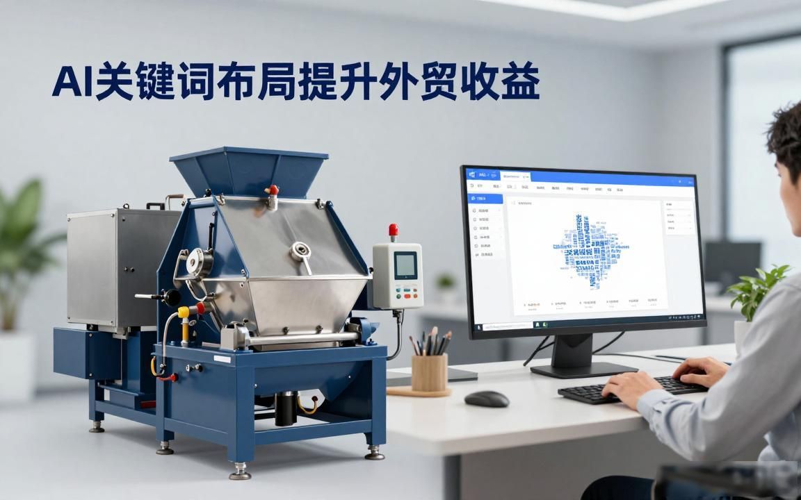 破碎筛分设备外贸工厂AI搜索关键词布局