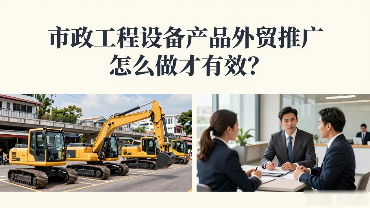 市政工程设备产品外贸推广_市政产品的推广_市政工程设备产品外贸推广
