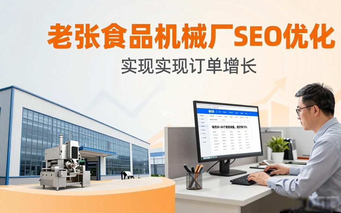 食品加工机械工厂外贸SEO获客