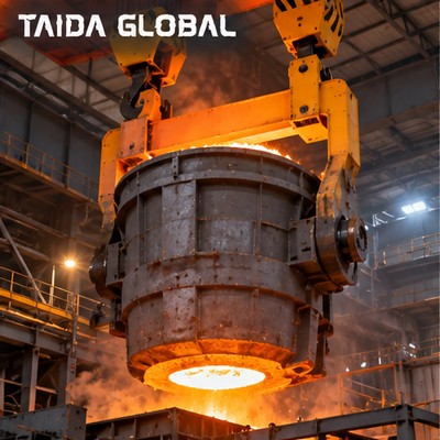125/30 t × 25 m Foundry Ladle Crane