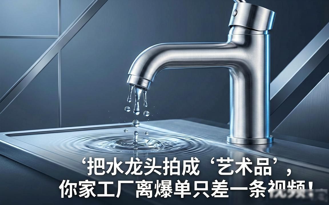 水龙头工厂TikTok工厂展示视频选题