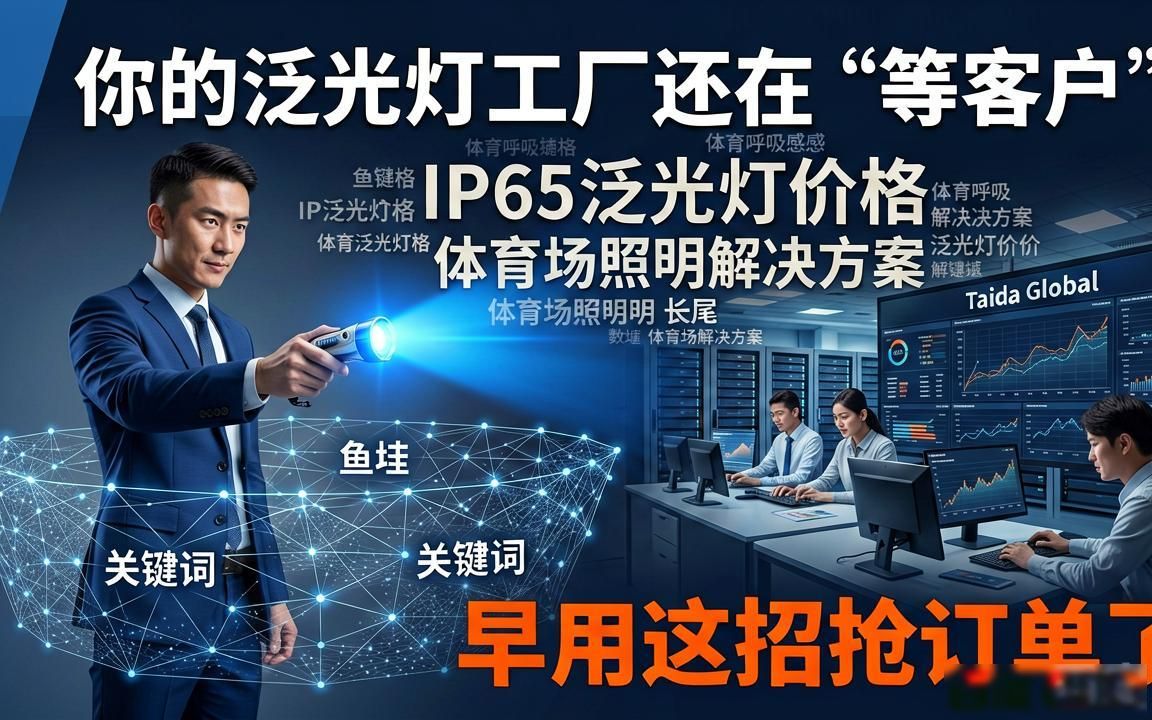 泛光灯工厂外贸SEO获客