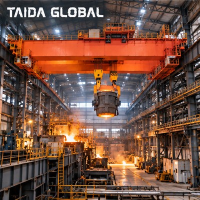 125/30 t × 25 m Foundry Ladle Crane