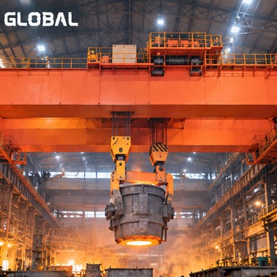 125/30 t × 25 m Foundry Ladle Crane