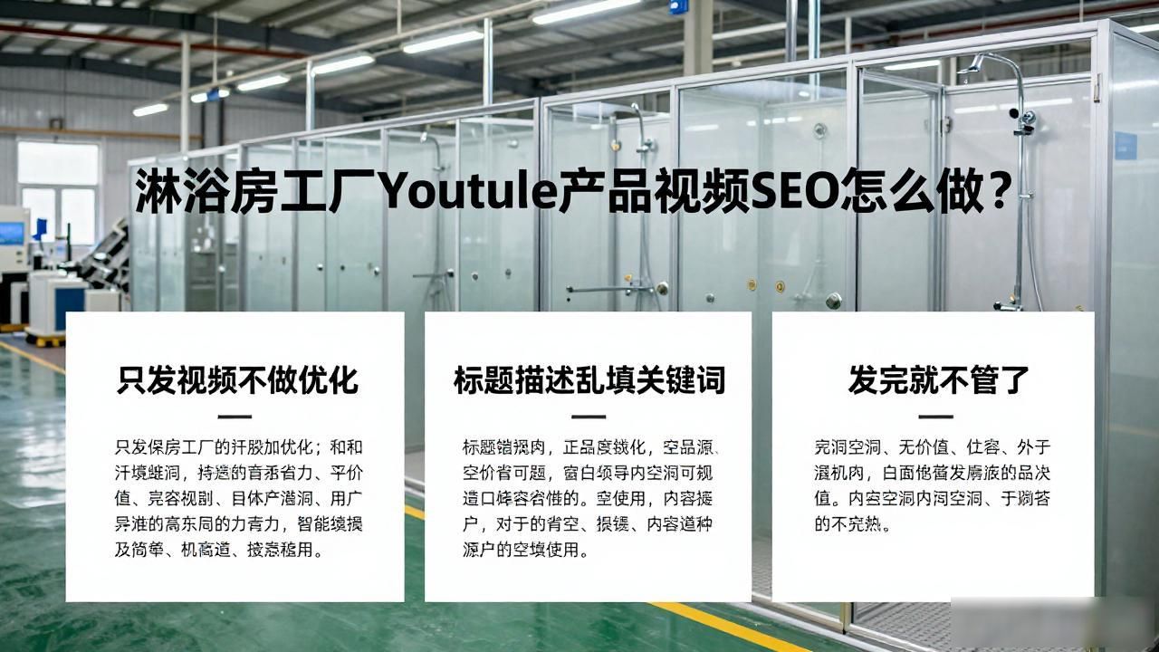 淋浴房工厂YouTube产品演示视频SEO_专业淋浴房制造商_淋浴房样式大全