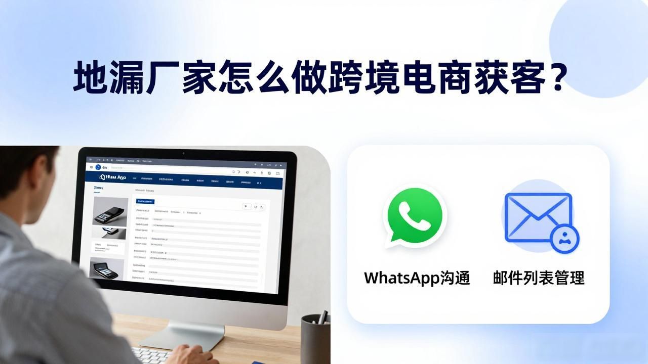 跨境电商落地页_地漏厂家跨境电商获客_跨境电商漏洞