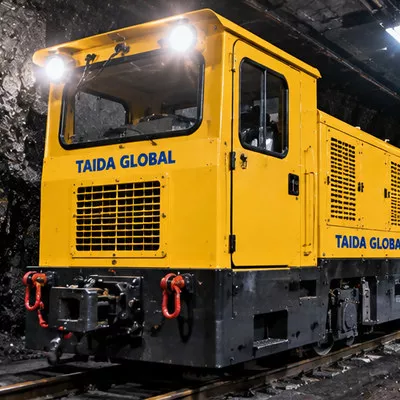 Underground Diesel Narrow Gauge Locomotive