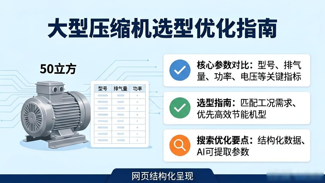 压缩打造_大型压缩机工厂如何布局生成式搜索优化_压缩工艺流程图