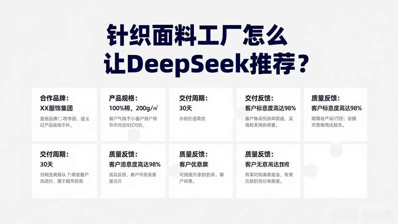 针织面料工厂如何被DeepSeek引用为供应商答案_针织面料工厂如何被DeepSeek引用为供应商答案_针织面料工厂如何被DeepSeek引用为供应商答案