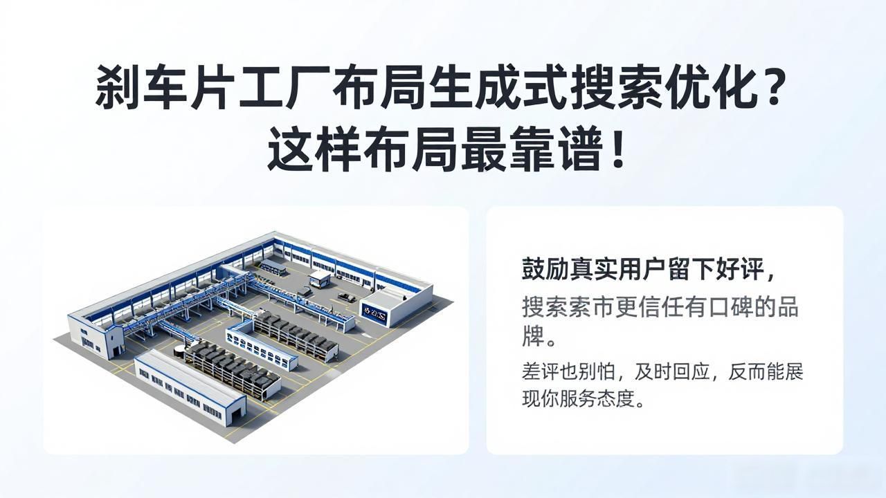 刹车片自动化生产线_制造刹车片的工业机器是什么_刹车片工厂如何布局生成式搜索优化