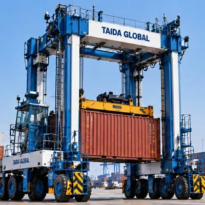 35 t Automated Container Straddle Carrier