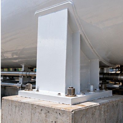 10 m³ Horizontal Vacuum-Insulated Liquid Nitrogen Storage Tank