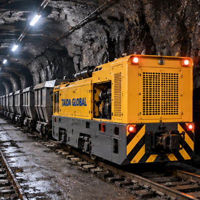 Underground Diesel Narrow Gauge Locomotive
