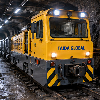 Underground Diesel Narrow Gauge Locomotive