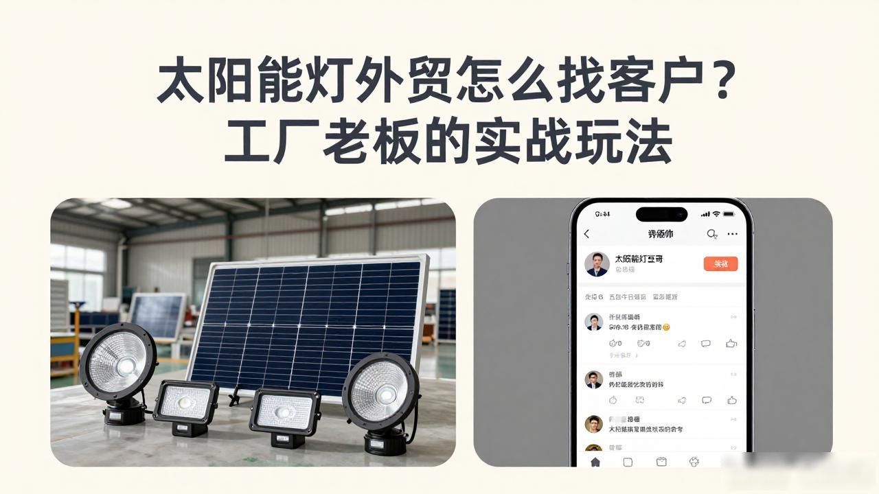 太阳能灯厂家如何开发海外客户_太阳能灯出口美国需要什么认证_太阳能灯外贸好做吗