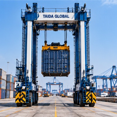 35 t Automated Container Straddle Carrier