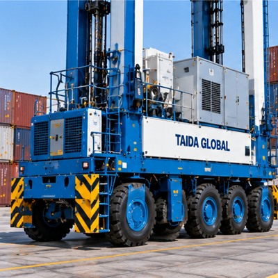 35 t Automated Container Straddle Carrier