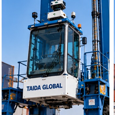 35 t Automated Container Straddle Carrier