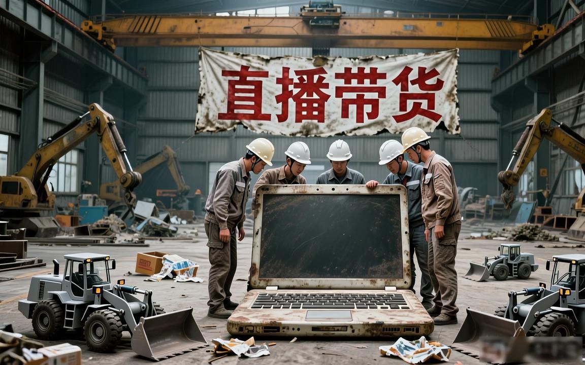 装载机工厂TikTok直播适合做外贸吗