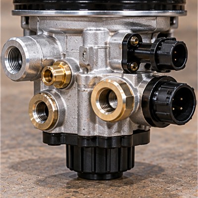 Air Dryer Cartridge and Housing for Heavy-Duty Trucks