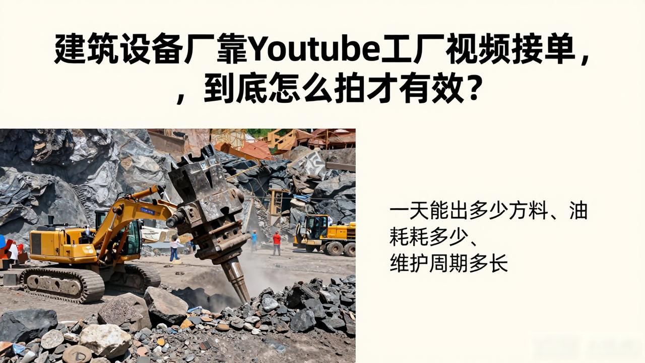 工厂模式和工厂方法模式_工厂方法模式与抽象工厂模式_建筑设备厂YouTube工厂视频获客方法