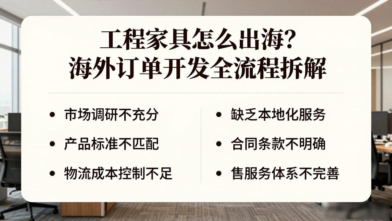 工程家具海外市场开发_海外海家具市场_家具海外开发工程市场分析