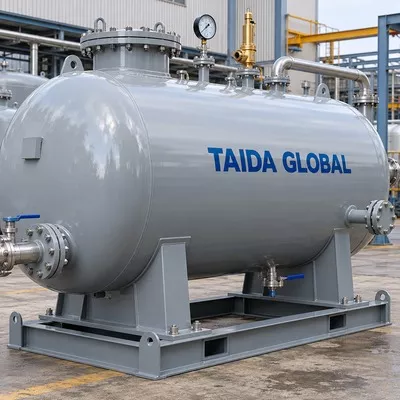 5 m³ Horizontal Compressed Air Receiver Vessel