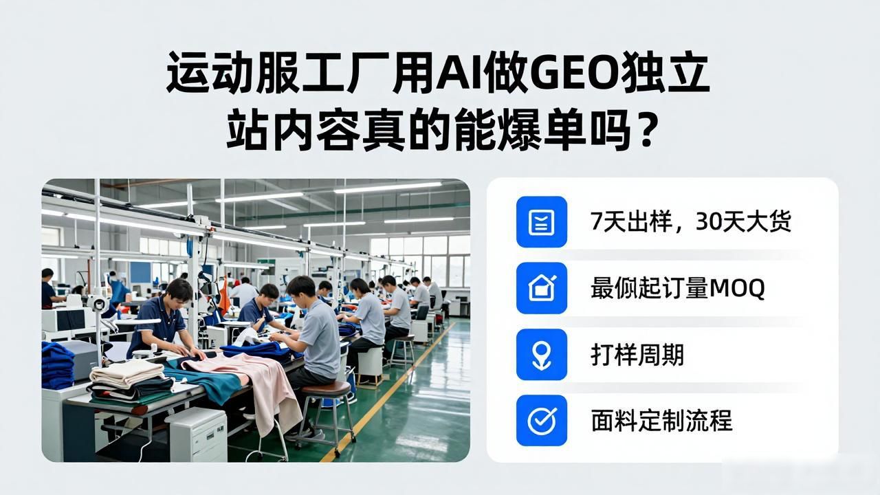 运动服工厂AI GEO独立站内容方案_运动服工厂AI GEO独立站内容方案_运动服工厂AI GEO独立站内容方案