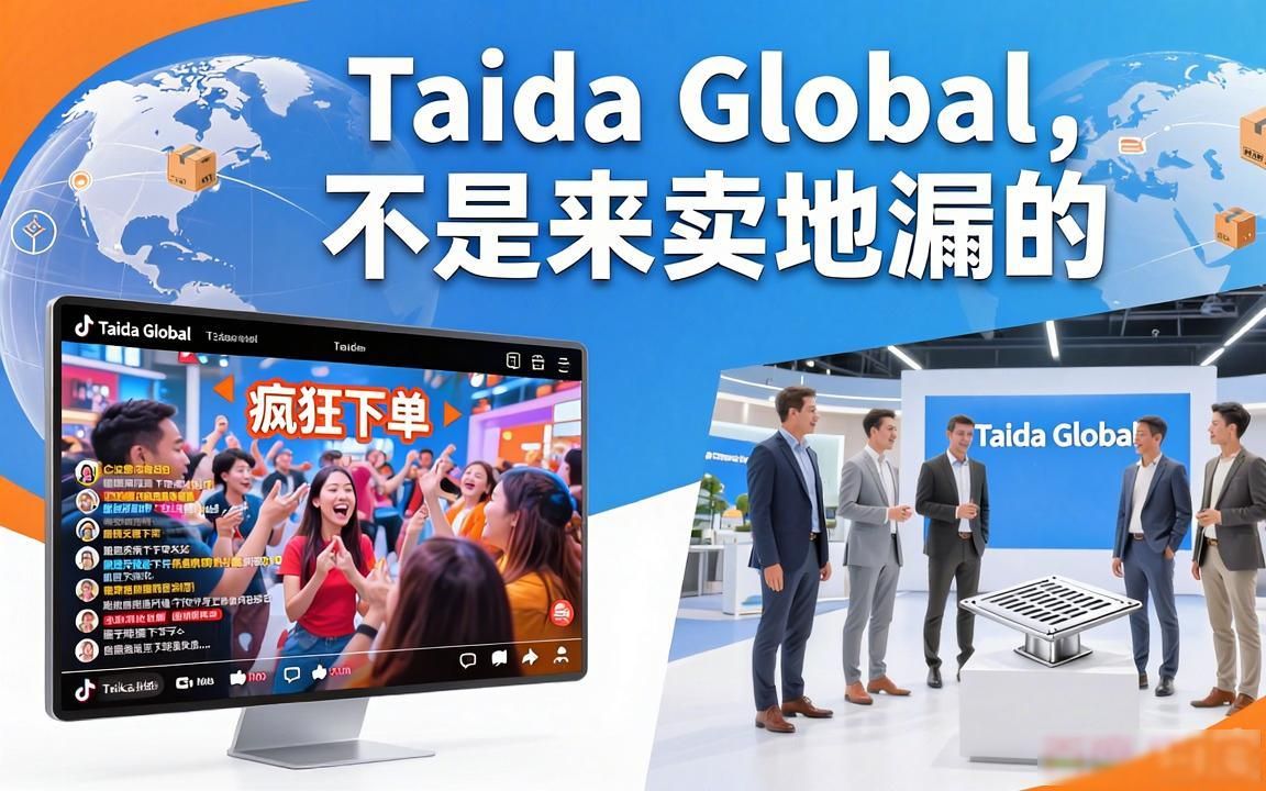 地漏工厂TikTok工厂展示视频选题