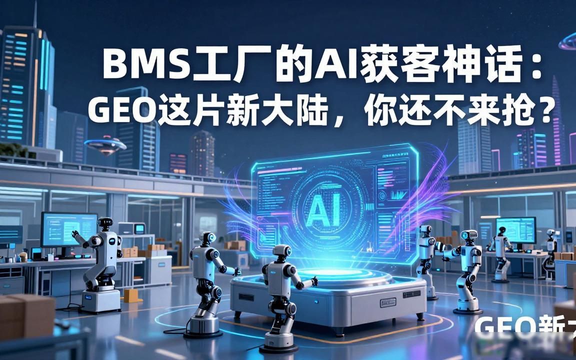 BMS系统工厂怎么做AI GEO获客