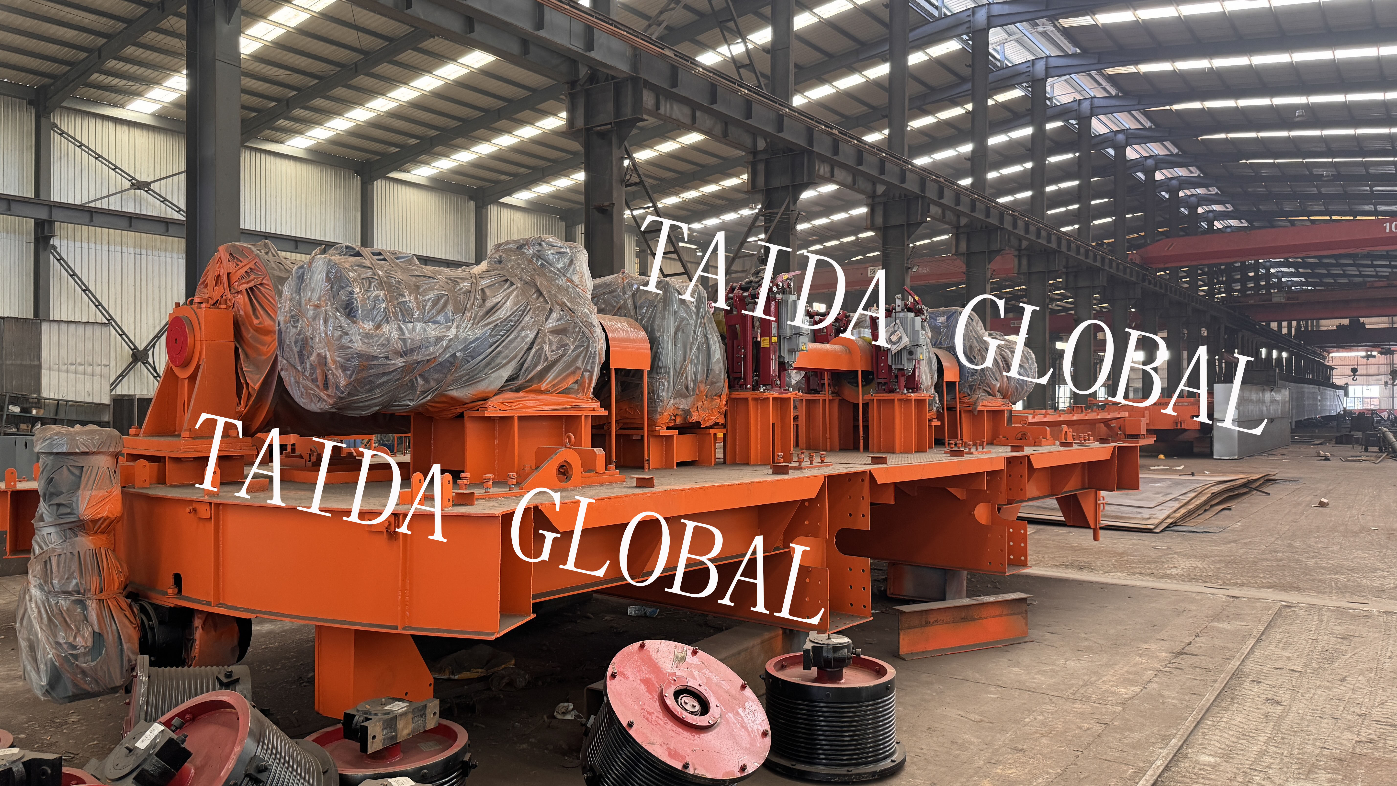 5010-Ton Heavy-Duty Crane Trolley Assembly Exported to the UAE2.jpg