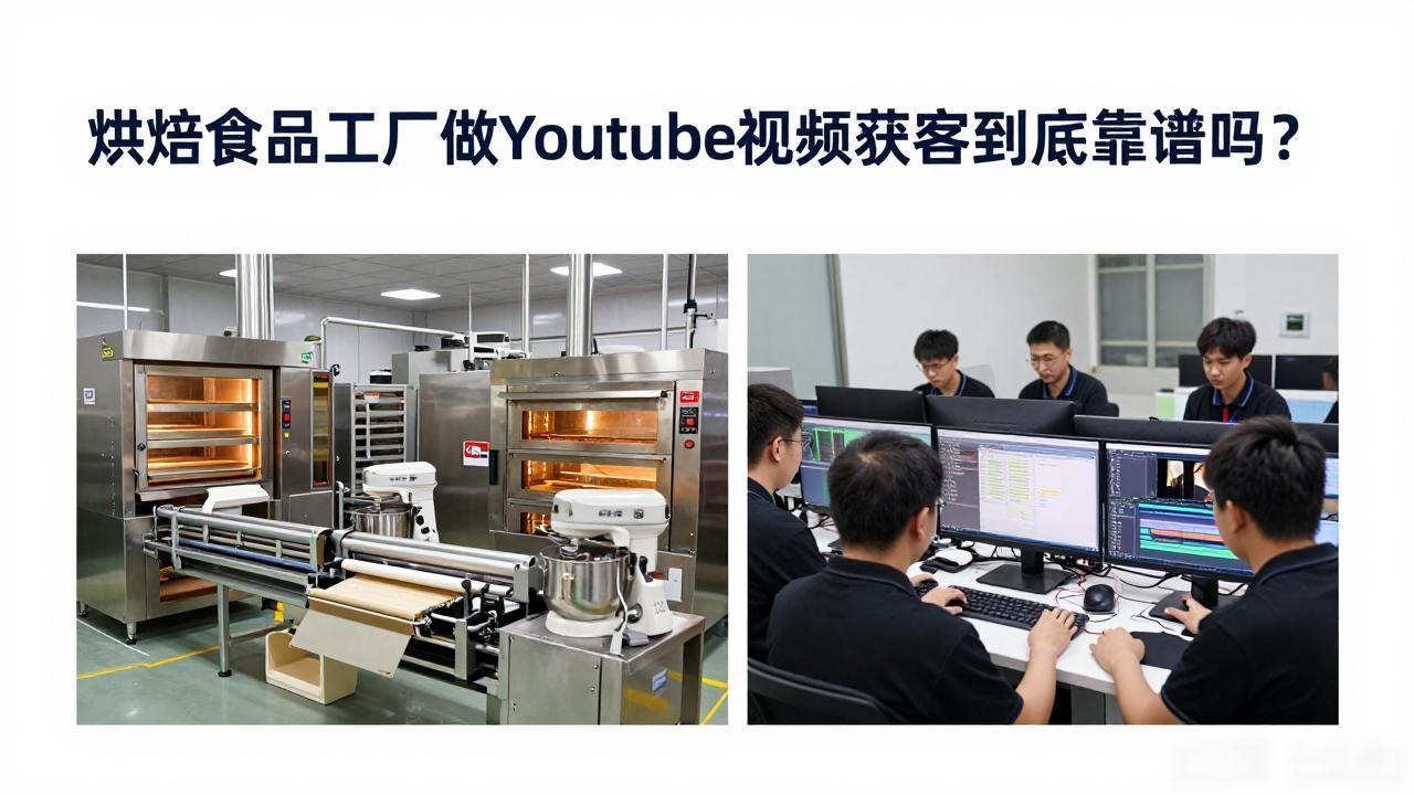 烘焙食品供应商_烘焙食品工厂YouTube海外视频获客代运营_烘焙食品代加工工厂