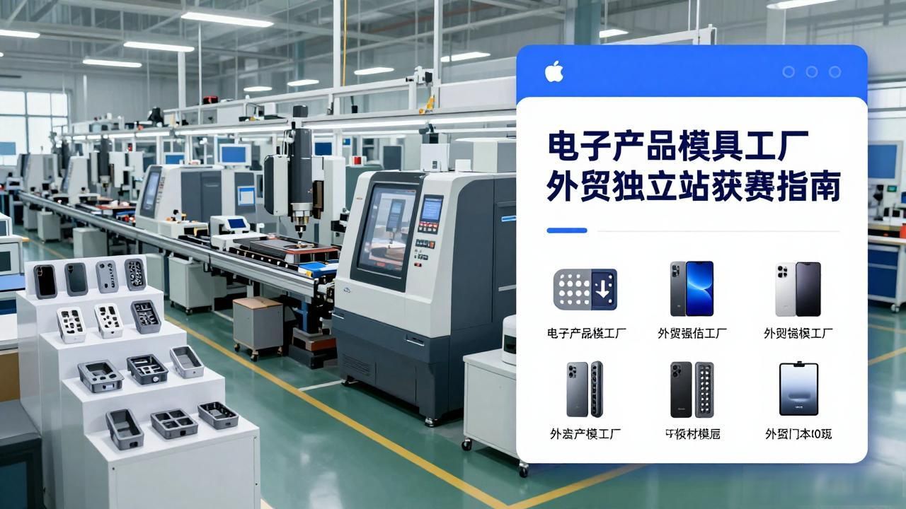 电子产品模具工厂外贸独立站获客_外贸做模具出单难吗_模具外贸公司